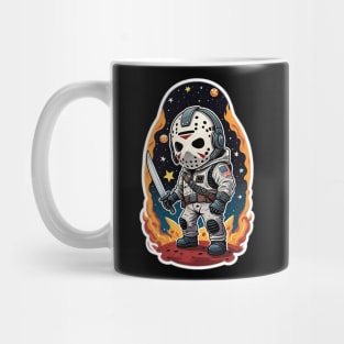 Jason Voorhees Astronaut 2 Mug